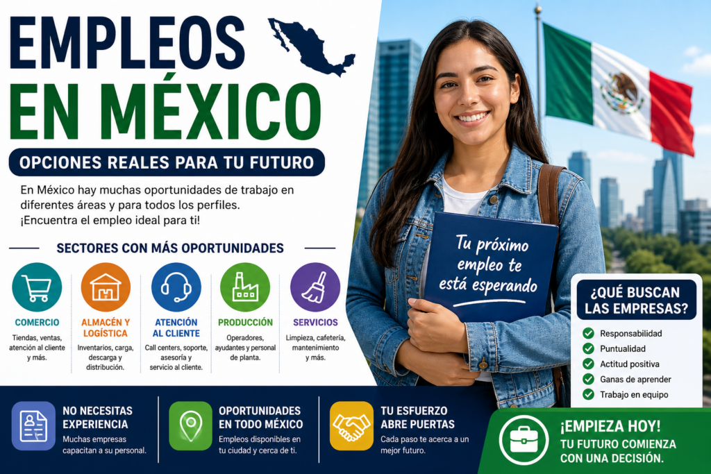 empleos en México sin experiencia
